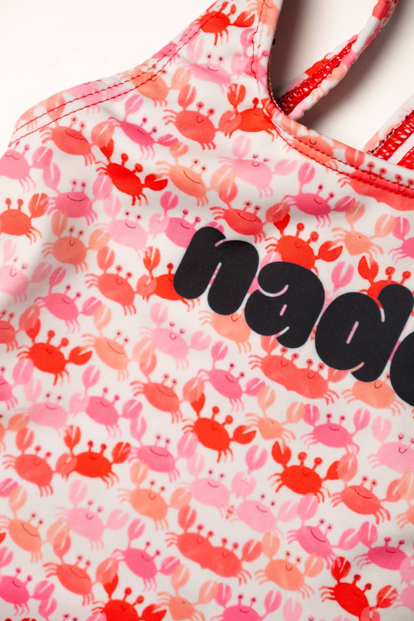 Traje de baño estampado cangrejo